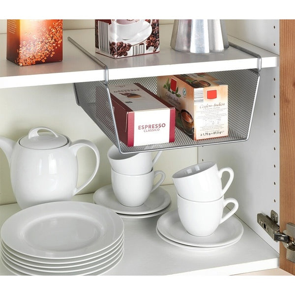 Regaleinhängekorb WENKO silber 27,5 x 15 x 28 cm - 2