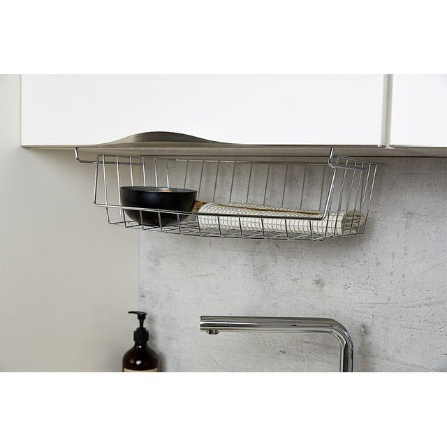 Regaleinhängekorb WENKO – Silber, 44x27x15 cm