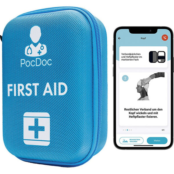 Reise Erste-Hilfe Set PocDoc Outdoor mit App - 5