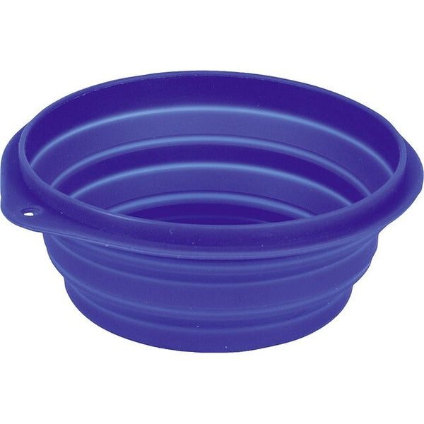 Reise-Hundenapf faltbar Silikon 500 ml blau - 2
