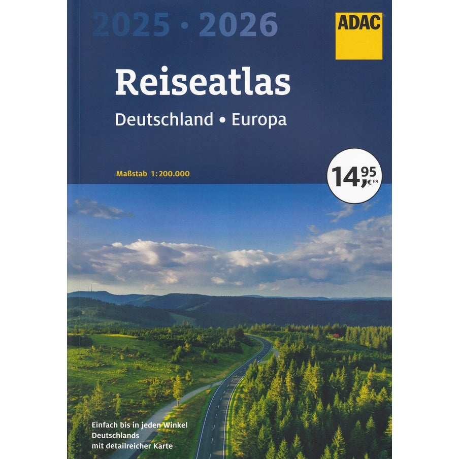 Reiseatlas ADAC 2025/2026 – Perfekte Orientierung