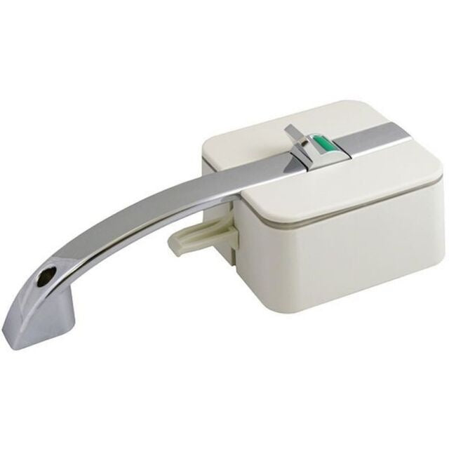 Reisemobilschloss STS Oberholz ArcH, schwarz, weißes Innenschloss