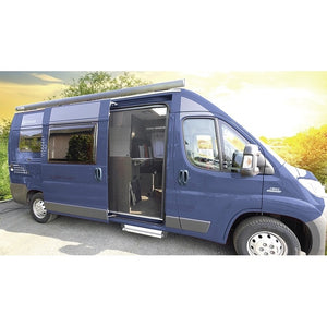 REMIS Fliegenschutz-Türrollo REMIcare Van schwarz 98 bis 136 x 134 bis 196 cm - 5