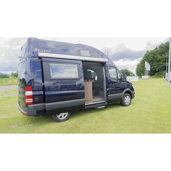 REMIS Fliegenschutz-Türrollo REMIcare Van schwarz 98 bis 136 x 134 bis 196 cm - 6