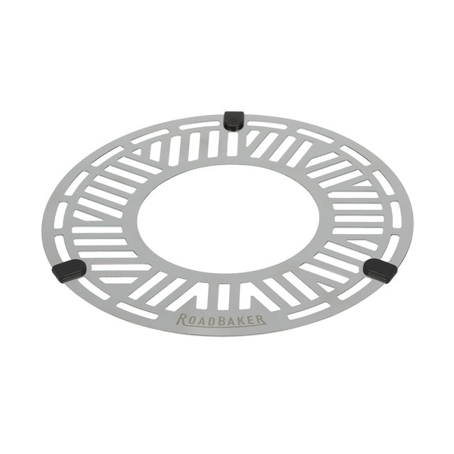 RoadBaker Backgitter unten - Edelstahl 22,4 cm