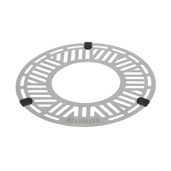 RoadBaker Backgitter unten - Edelstahl 22,4 cm