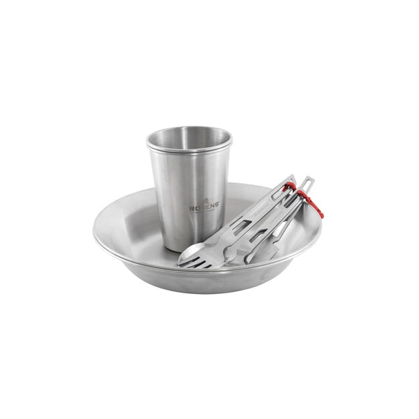 ROBENS Sierra Steel Geschirrset für 2 Personen