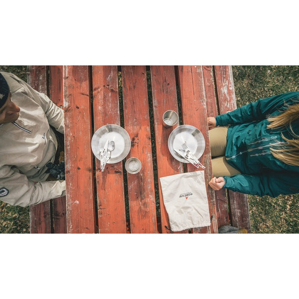 ROBENS Sierra Steel Geschirrset für 2 Personen - 4