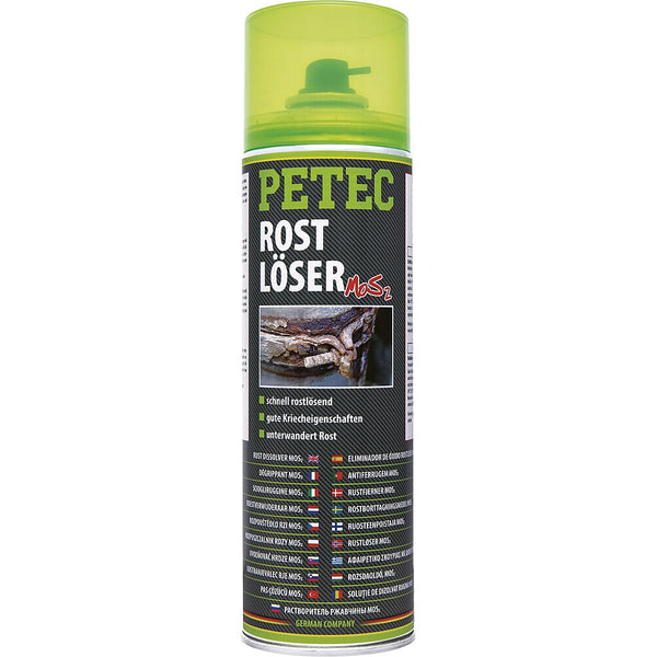 Rostlöser PETEC MoS2 0,5 l für Rostschutz