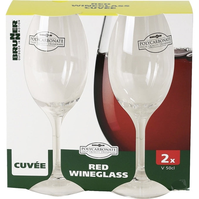 Rotweinglas 2er Set 600 ml - PC Brunner