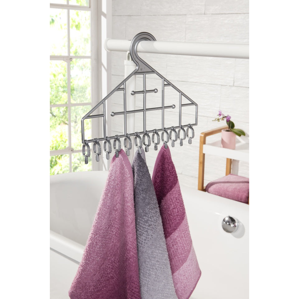 RUCO Mini Trockner silber – 12 Klammern, kompakt