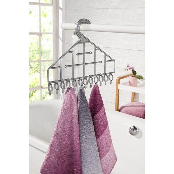 RUCO Mini Trockner silber – 12 Klammern, kompakt