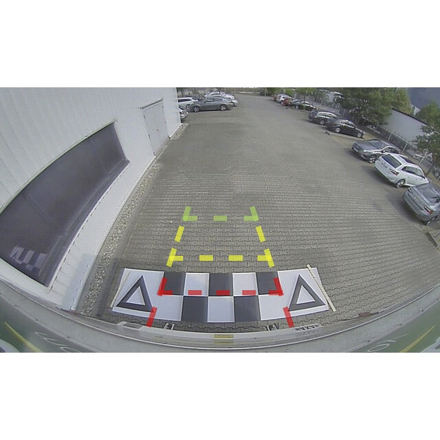 Rückfahrvideosystem CAMOS MV-730 HD-BL Schwarz