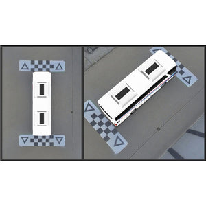 Rundumsichtsystem CAMOS 4-Kamera HD-TVI 3D - 2