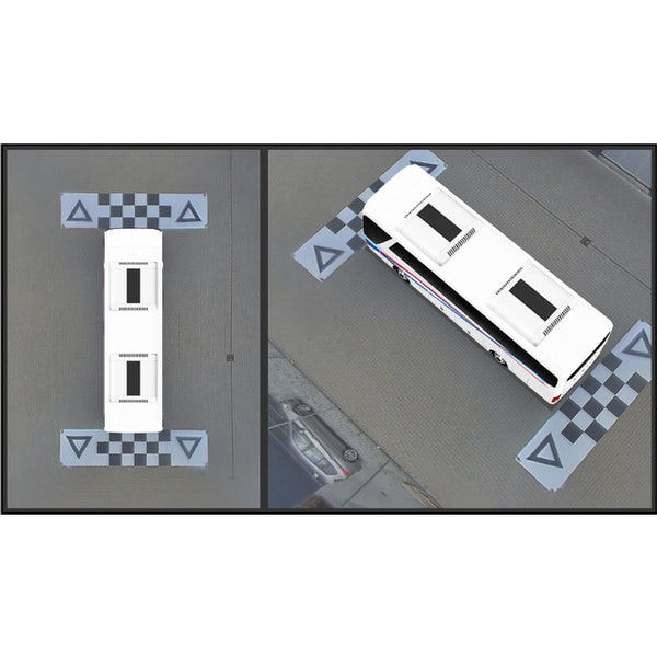 Rundumsichtsystem CAMOS 4-Kamera HD-TVI 3D - 10