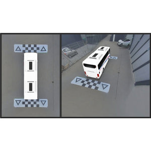 Rundumsichtsystem CAMOS 4-Kamera HD-TVI 3D - 11