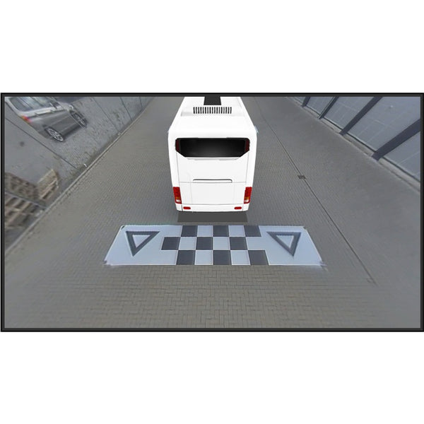 Rundumsichtsystem CAMOS 4-Kamera HD-TVI 3D - 13