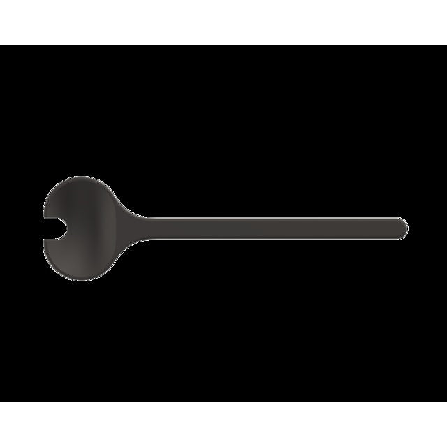Salatbesteck MEPAL Silueta, nordic black