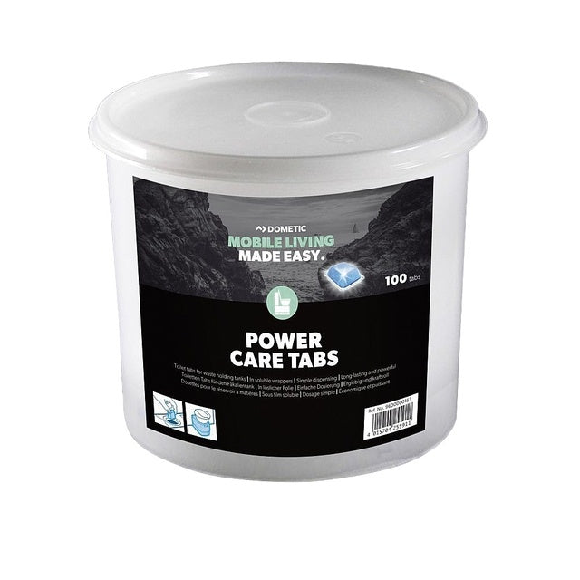 Sanitärzusatz Dometic PowerCare Tabs - 100 Stück