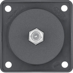 Sat-Verbinderdose Berker anthrazit - Steckdose