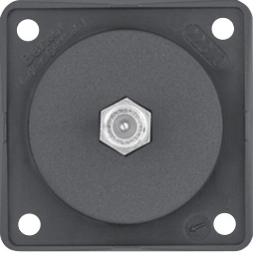 Sat-Verbinderdose Berker anthrazit - Steckdose