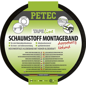 Schaumstoff-Montageband 10m x 19mm doppelseitig