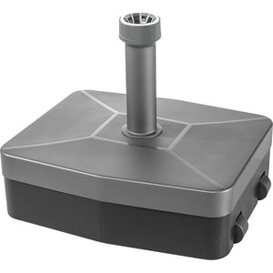 Schirmständer mit Rolle, 45 kg, anthrazit