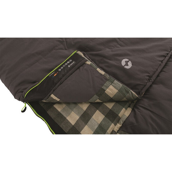 Schlafsack Outwell Camper L grau für Komfort und Wärme - 2