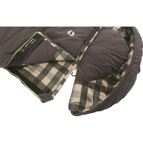 Schlafsack Outwell Camper L grau für Komfort und Wärme - 5
