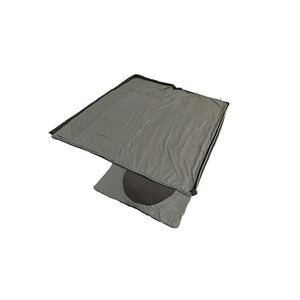 Schlafsack Outwell Contour links, midnight black