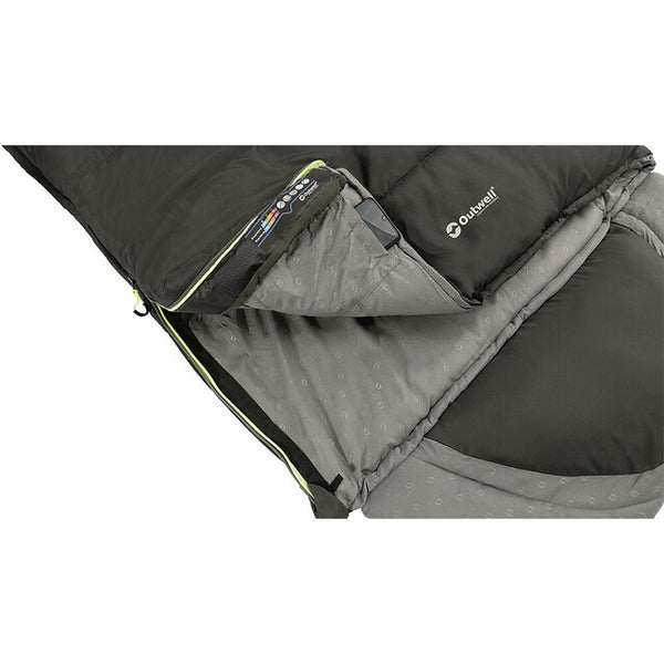 Schlafsack Outwell Contour links, midnight black - 3