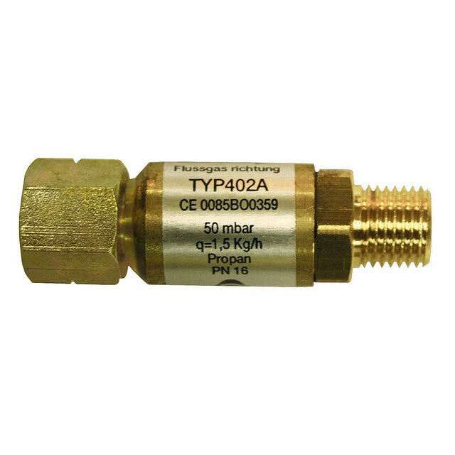 Schlauchbruchsicherung 30 mbar, 1,5 kg/h - TGO