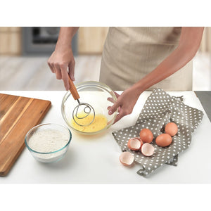 Schneebesen Arizona – Buchenholzgriff 25,2 cm | metaltex - 2