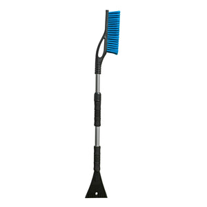 Schneebürste Eiskratzer Aluminium 80-120 cm ausziehbar