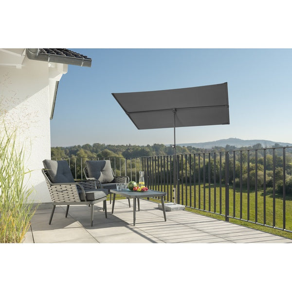 SCHNEIDER SCHIRME Sonnenschirm Avellino 180 x 130 cm höhenverstellbar 2 Farben - 8