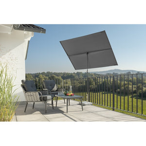 SCHNEIDER SCHIRME Sonnenschirm Avellino 180 x 130 cm höhenverstellbar 2 Farben - 9