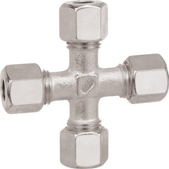 Schneidring-Verschraubung K 4 x RVS 8 - GOK