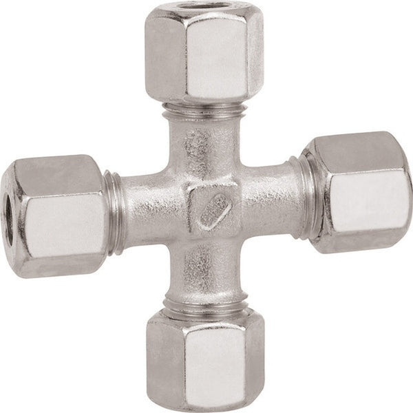 Schneidring-Verschraubung K 4 x RVS 8 - GOK
