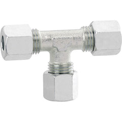 Schneidring-Verschraubung T 3 x RVS 10 - GOK