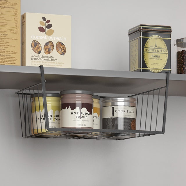 Schrankkorb Kanguro LAVA schwarz – Einhängekorb