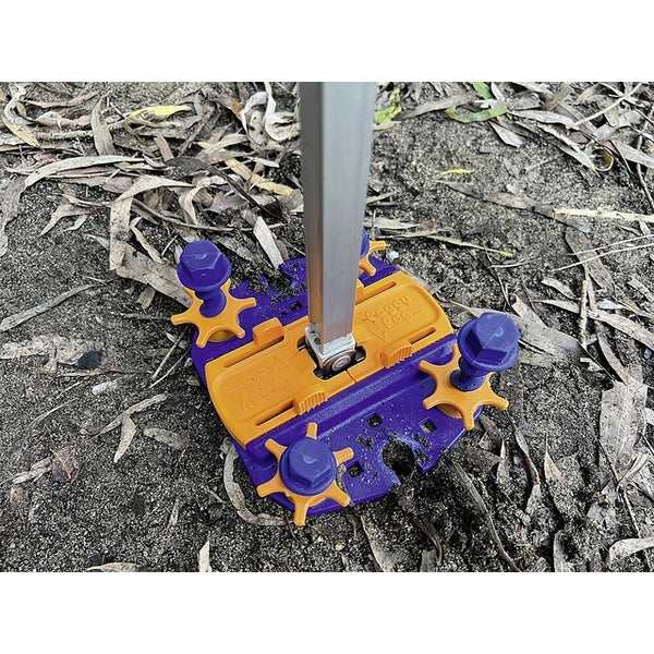 Schraubheringe Peggy Peg 4er Set mit Kontermutter - 2