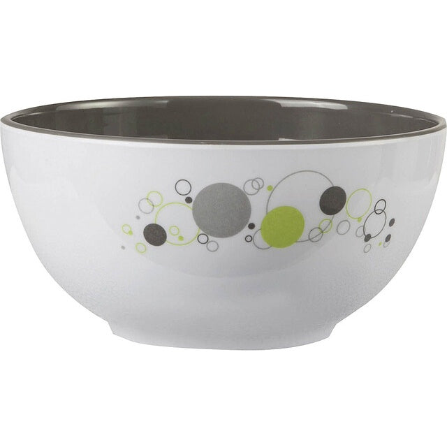 Schüssel Melamin BRUNNER 15 cm weiß/grau/lime