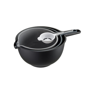 Schüssel-Set GEFU PREPARO 4-tlg. schwarz/grau - 2