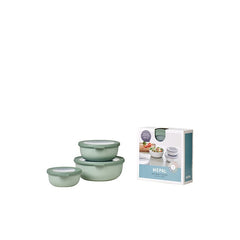 Schüsselset MEPAL cirqula nordic sage, 3-teilig