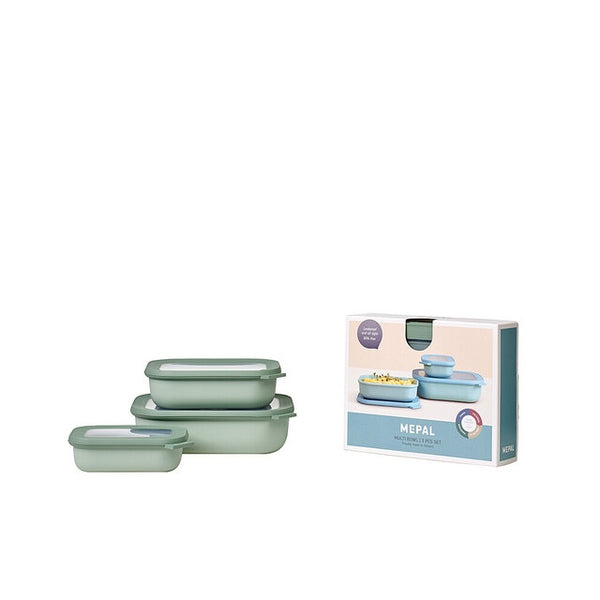 Schüsselset MEPAL cirqula nordic sage 3-tlg.