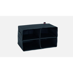 Schuhregal Crantock - faltbar, 4 Böden, schwarz