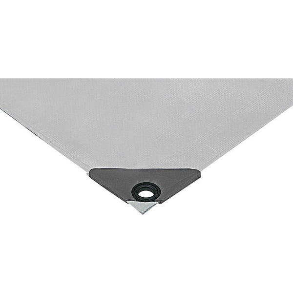 Schutzplane BRUNNER 200x300 cm – alu/weiß