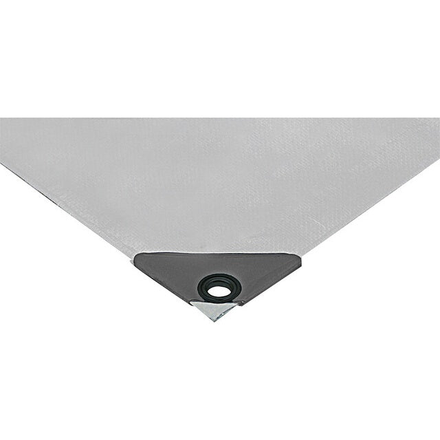 Schutzplane BRUNNER 400x500 cm grau, alu