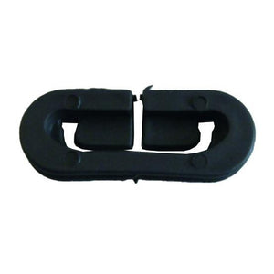 Schutzprofil Glasabdeckung 2 Stück für Grill