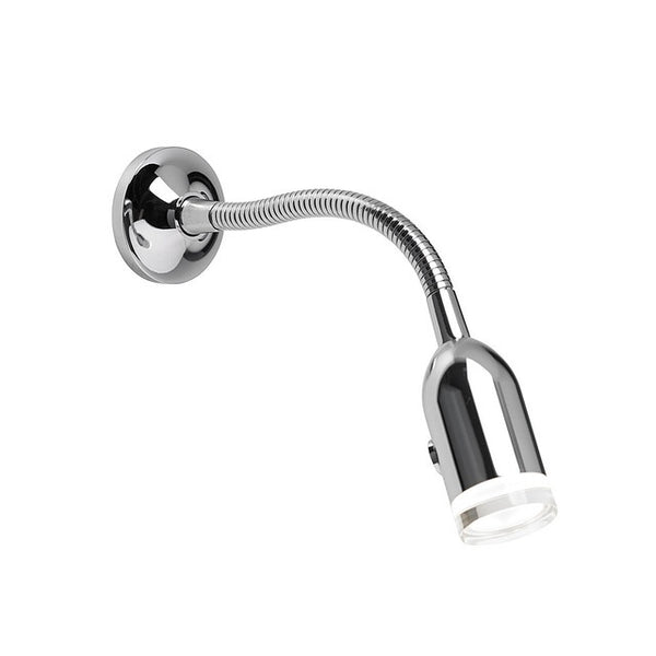 Schwanenhalsleuchte DOMETIC L70TM in Chrom